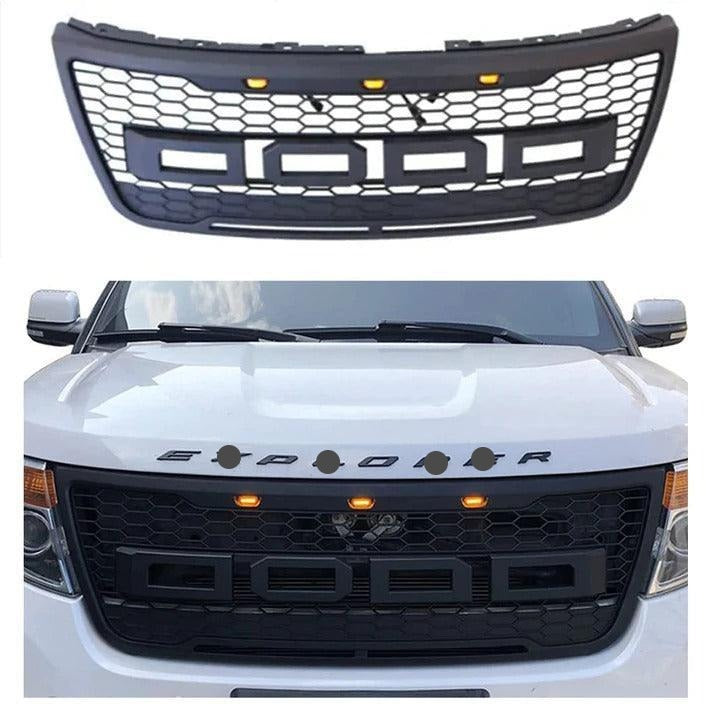 Explore Raptor Grille Grill For 2011 2012 2013 2014 2015 Ford Explorer Raptor Grill W/E ...