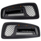 Rebel Style Front Grille For 2002 2003 2004 2005 Dodge Ram 1500 Power Wagon Grill Replacement With Letters And Amber LED Lights Black - Goodmatchup