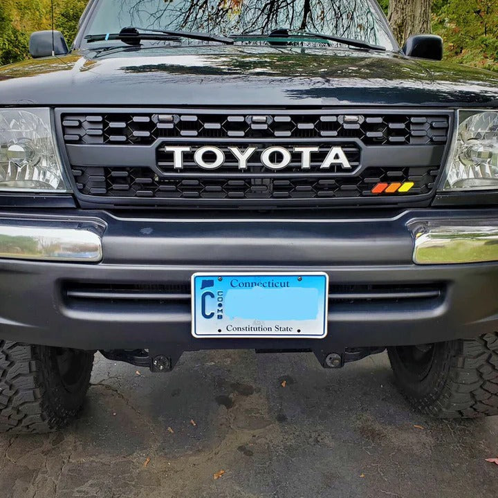 Goodmatchup Grill Fits for 1st Gen 1997 1998 1999 2000 Toyota Tacoma Trd Pro Grill W/ Letters