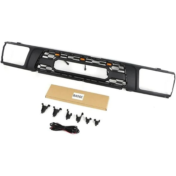 Goodmatchup Grill For 1992 1993 1994 1995 2nd Gen Toyota 4Runner Trd Grill With Letters and Led Lights