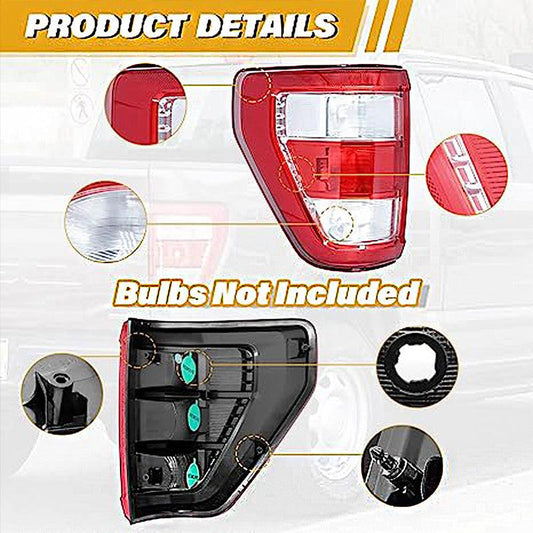 Tail light for 2021 2022 Ford F150 F-150 XL Left Driver Side Tail Light - Goodmatchup
