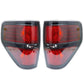 Tail lights for 2009-2014 f150 Passenger and Driver Side Replacement Smoked Tail Light - Goodmatchup