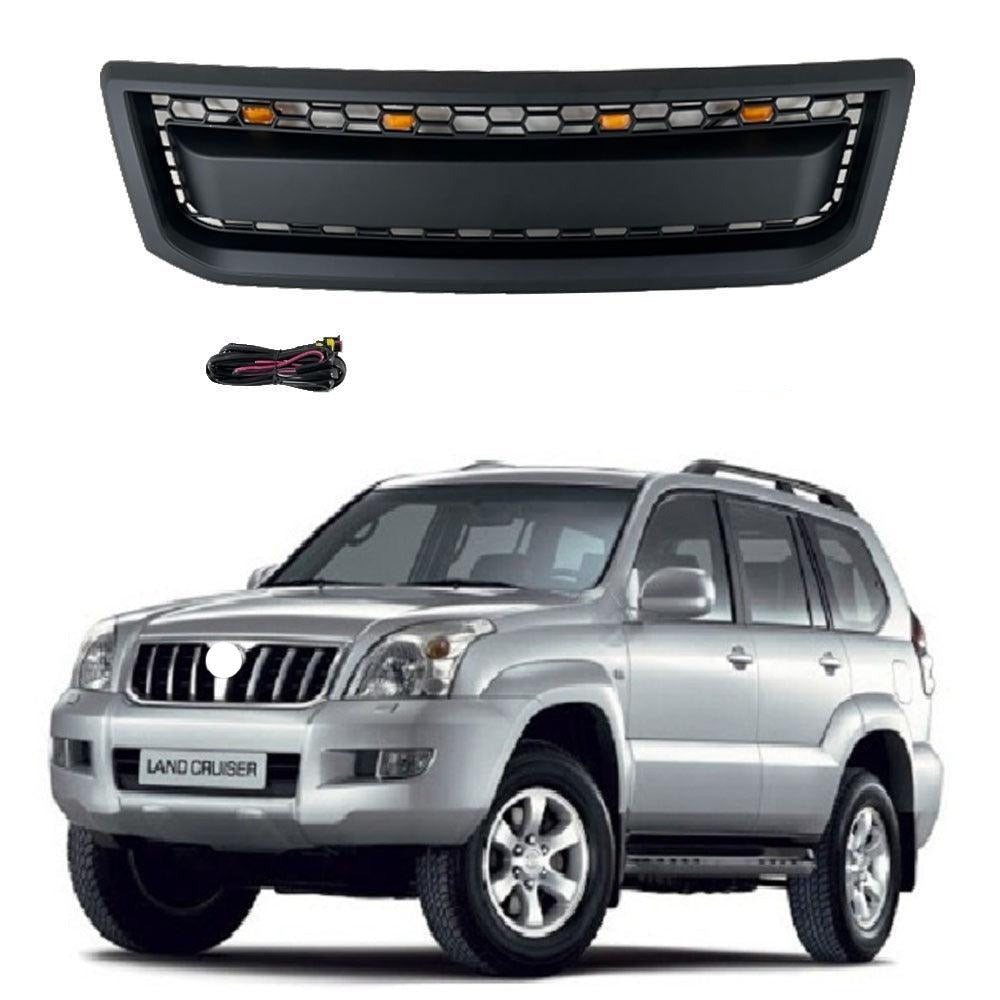 TRD Grill For 2002-2009 Toyota Land Cruiser LC120 with Emblem and Lights - Goodmatchup
