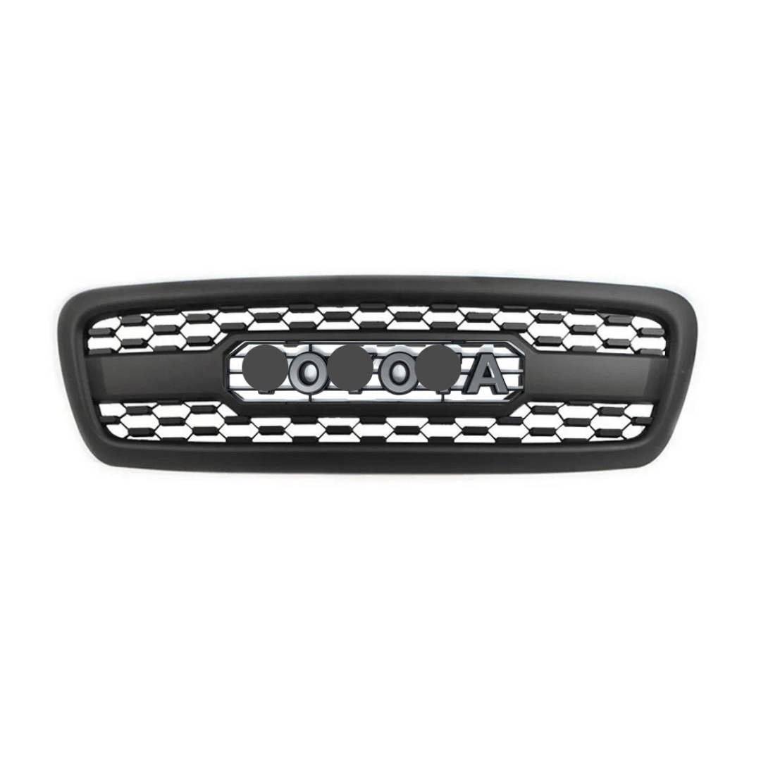 TRD Pro Front Grille For 1st Gen 2001 2002 2003 2004 Toyota Sequoia Replacement W/Letters Black - Goodmatchup
