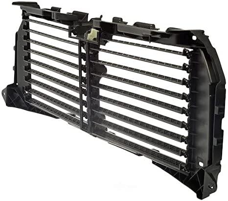 Upper Radiator Shutter Assembly - Black - Compatible with 2015-2017 Ford F-150 - Goodmatchup