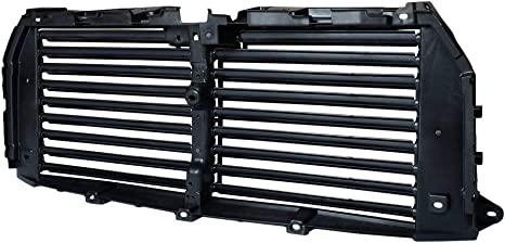 Upper Radiator Shutter Upper Radiator Shutter Assembly - Black - Compatible with 2015-2017 ...